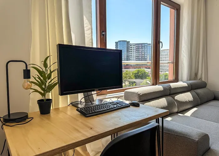 1br With A Designated Workspace, Free Street Parking And Free Gym Pass * 普罗夫迪夫